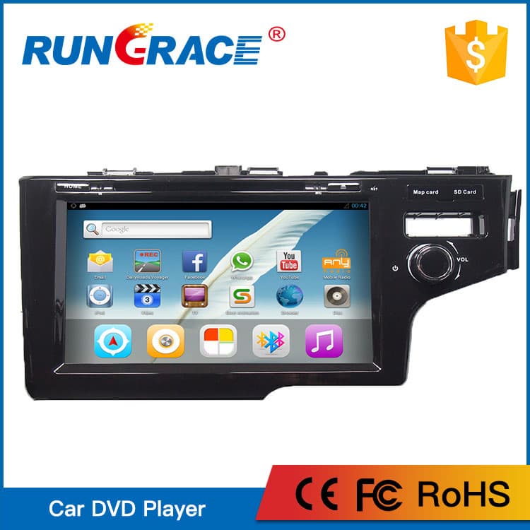 For Honda Jazz 9__ Android 6_0 with Bluetooth_WIFI_GPS Car radio